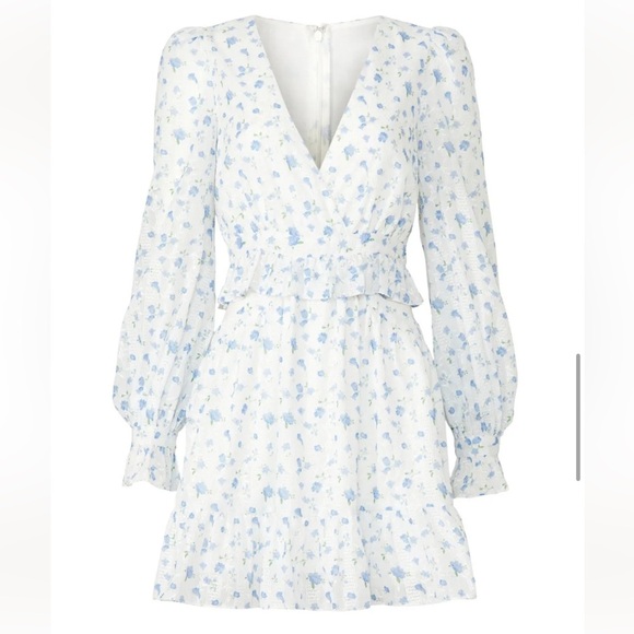 One33 Social Cut Out Floral Mini Dress 2 Cotton - Picture 6 of 7